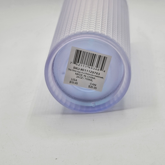 Starbucks Iridescent Unicorn Grid Venti Tumbler 24oz - Picture 4 of 15